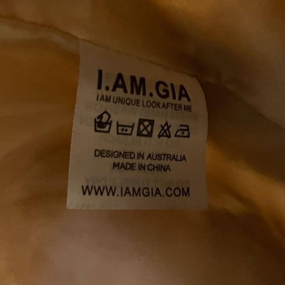 I.AM.GIA Pixie Coat Teddy Sherpa Caramel Oversized - Picture 5 of 10